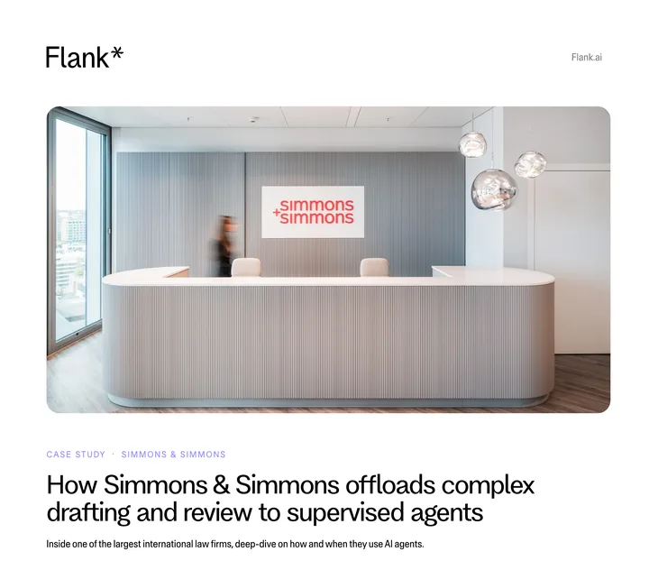 Cover of the Simmons & Simmons case study